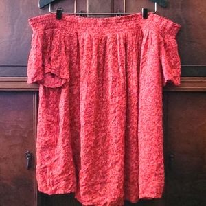 Off the shoulder top